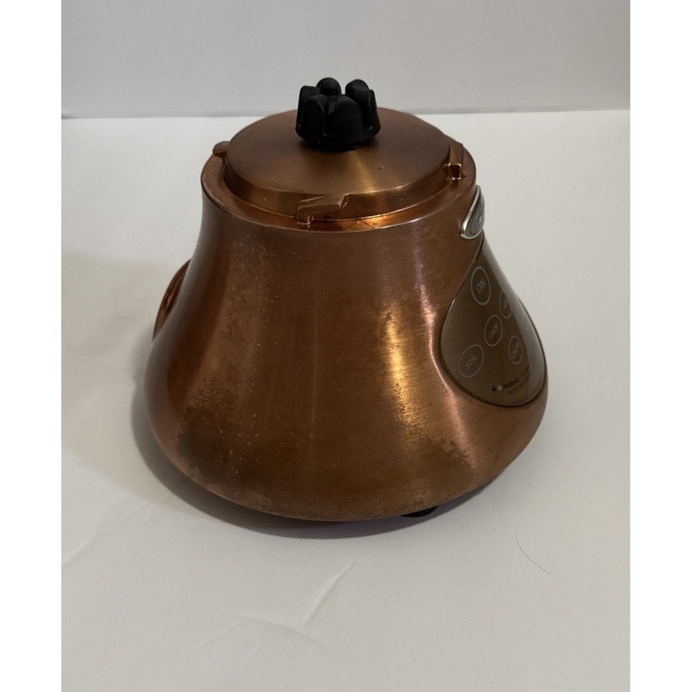 Jenn-Air Attrezzi Bar Blender Ice Crusher Glass 48oz Mixer- Amber - Picture 15 of 16